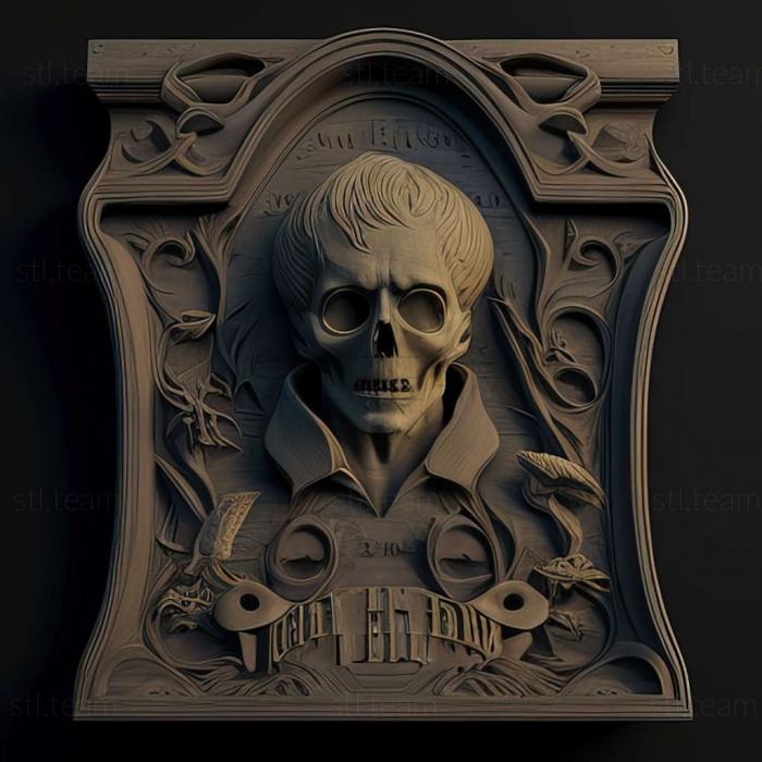 3D model Harry Potter and the Deathly Hallow game (STL)